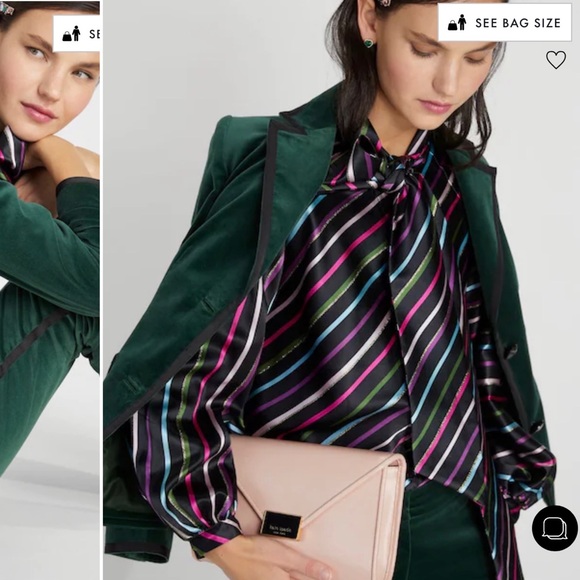 Kate Spade Anna Medium Envelope Clutch Crossbody - Picture 9 of 16